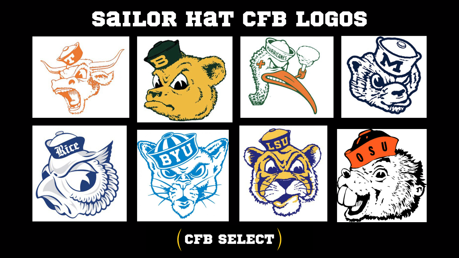 Why Did So Many College Football Mascots Have Sailor Hats?